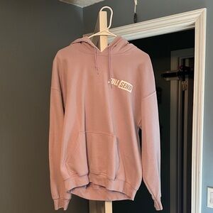Full Send Men's Pink Hoodie
